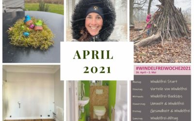 Monatsrückblick April 2021: verrücktes Wetter und ver-rückte Zimmer