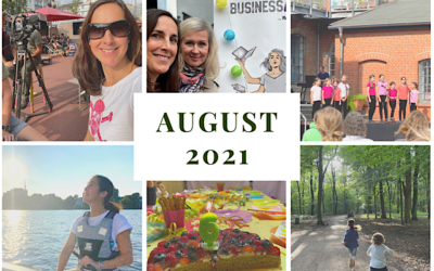 Monatsrückblick August 2021: Brückenjahr, Bloggen und eine neue Aktivität