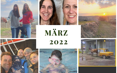 Monatsrückblick März 2022 – Ferien, Geflüchtete und Kurs-Overload