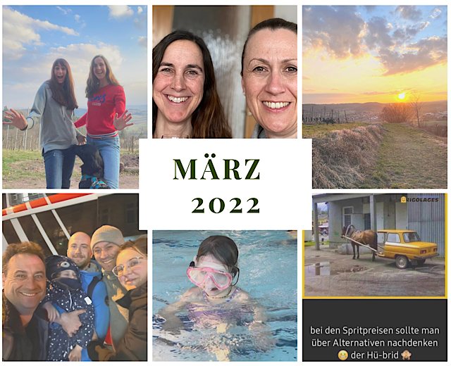 Monatsrückblick März 2022 – Ferien, Flüchtlinge und Kurs-Overload
