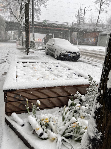 Schnee im März