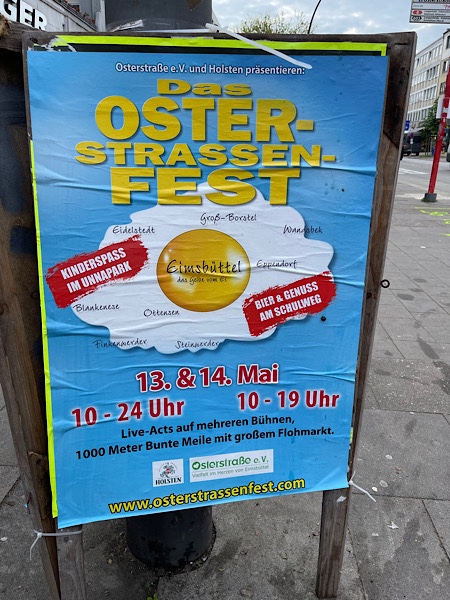 Plakat Osterstrassenfest