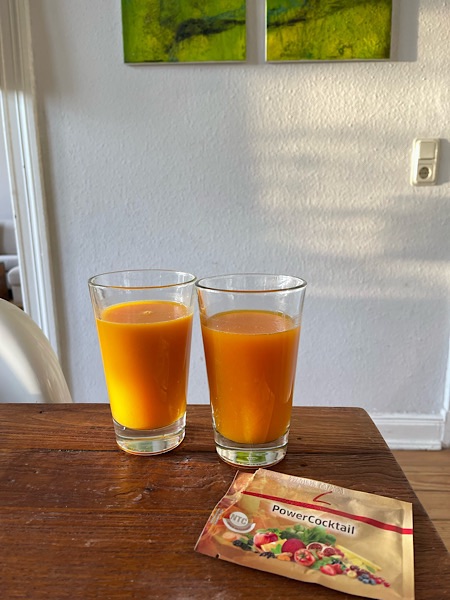 fertig angerührter PowerCocktail von Fitline
